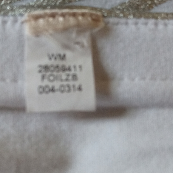 No Boundaries Silver Zebra Tube Top Women - Picture 3 of 7